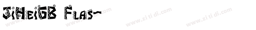 JiHeiGB Flas字体转换